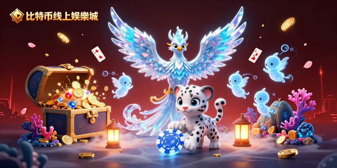 在比特幣線上娛樂城體驗刺激娛樂,與冰鳳凰、雪豹幼崽和發光冰精靈共舞!