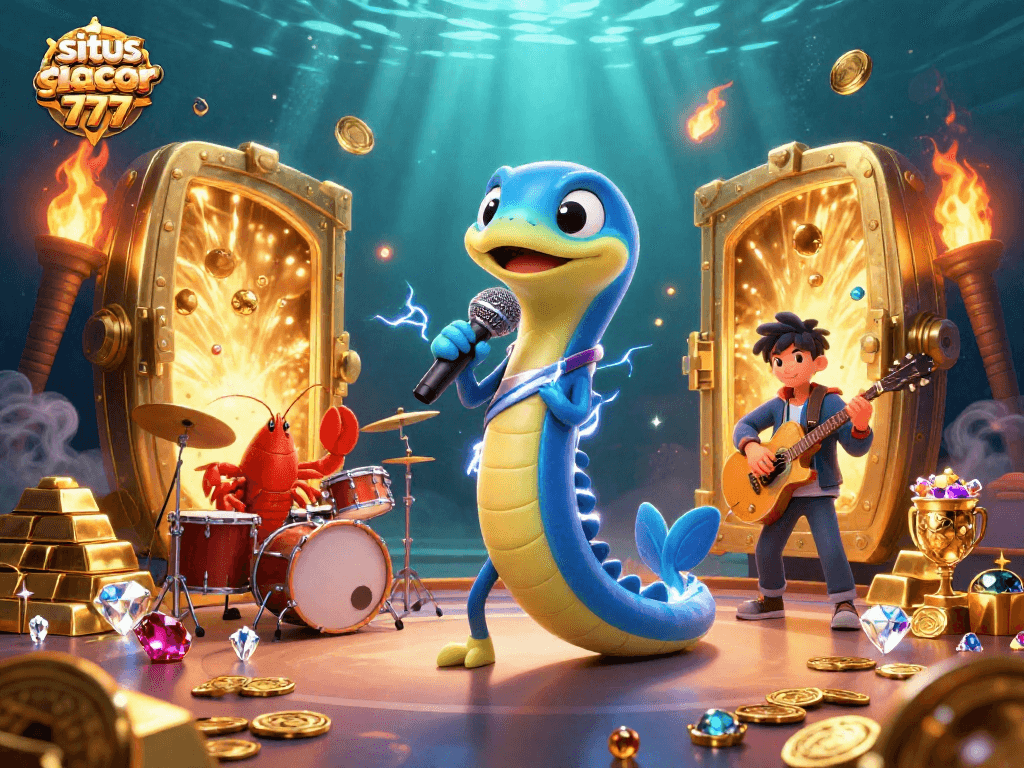 Play slots on situs slot gacor 777 while enjoying a vibrant underwater casino experience full of treasures.