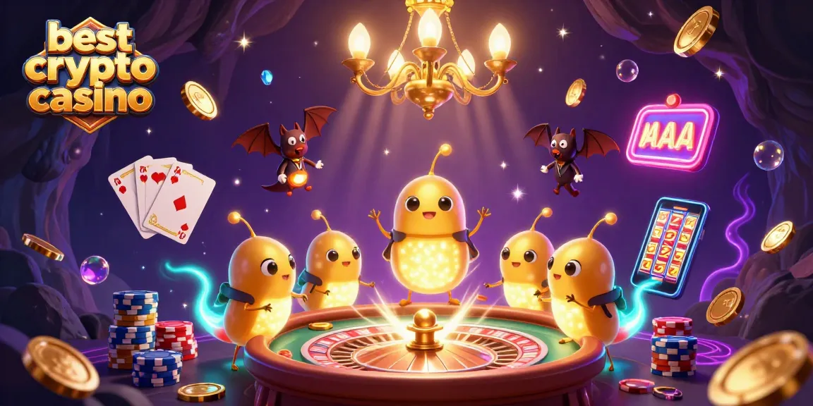 Jouer au meilleur casino crypto avec un univers lumineux et des jeux captivants.