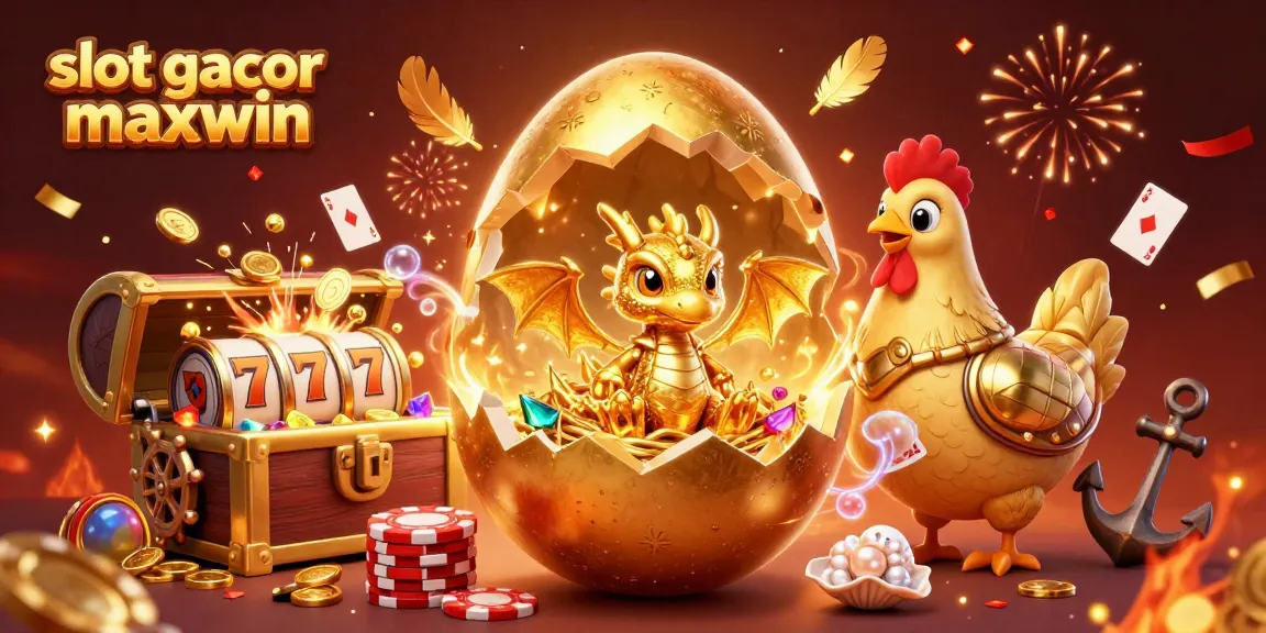 Permainan slot gacor maxwin dengan simbol keberuntungan dan jackpot cerah menarik perhatian judi slot online.