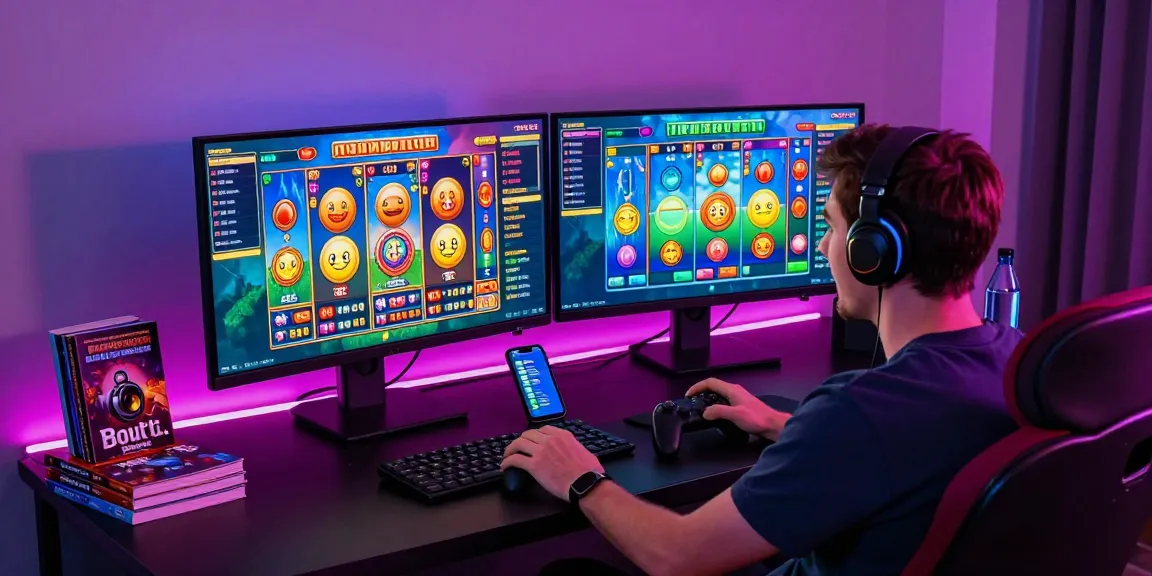 Engaged user experiencing MODALWD during an exciting online 4D slot game session.