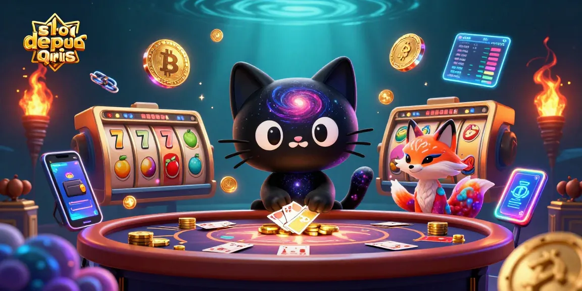 Experience vibrant gameplay in slot depo 10k qris with dynamic characters and cosmic casino elements.
