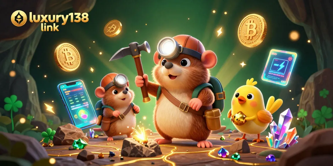 Experience the excitement of winning with luxury138 link in this vibrant casino-themed scene.