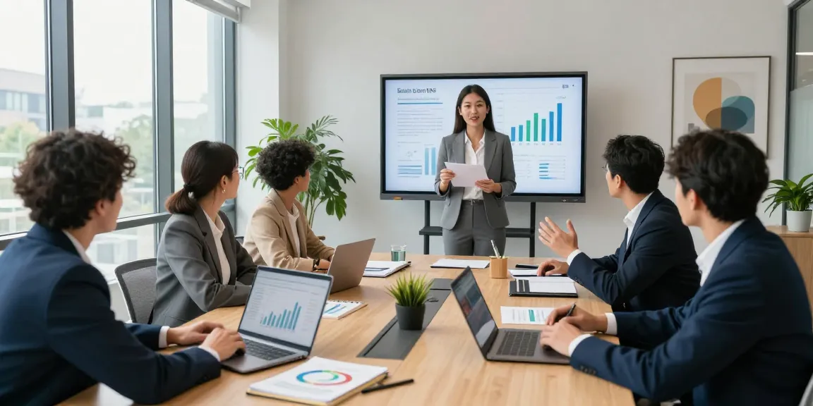 Team discussing affordable business energy deals 2026 in a modern office setting.