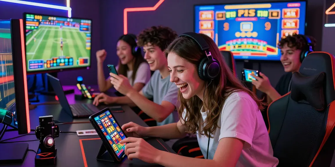 Engaging 鉅城娛樂 gaming scene with players enjoying dynamic online casino games, showcasing excitement and interaction.