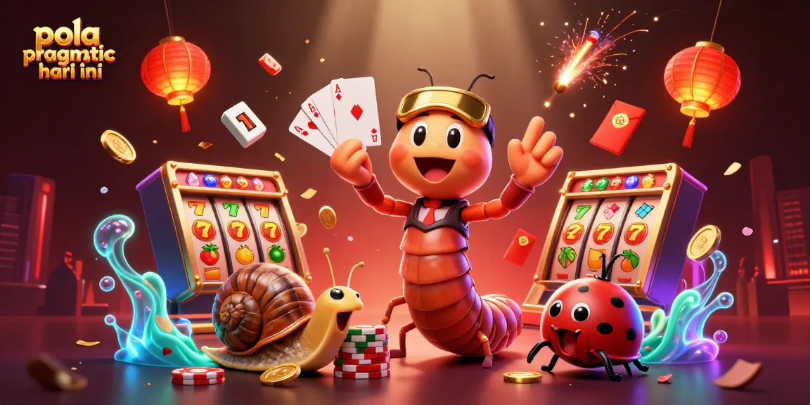 Experience the thrill of pola pragmatic hari ini with a captivating 3D casino scene.