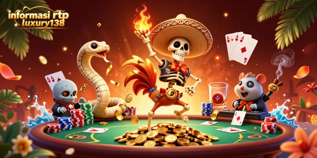 Gambarlah informasi rtp luxury138 saat merayakan kemenangan dengan permainan poker yang memukau.