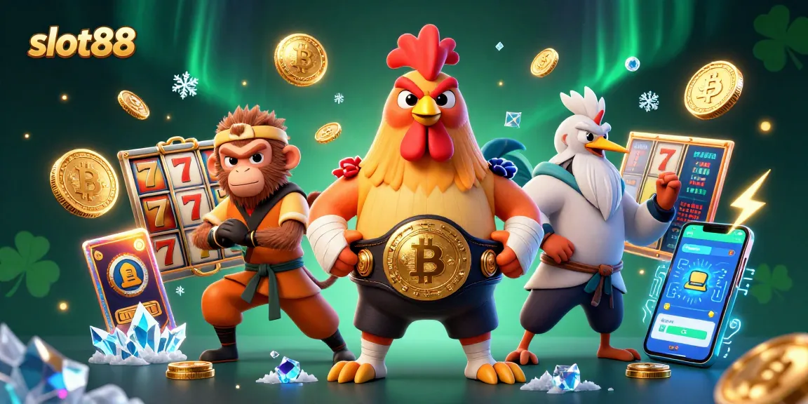 Experience thrilling slot88 gameplay and jackpots with our vibrant 3D casino characters and dynamic elements.