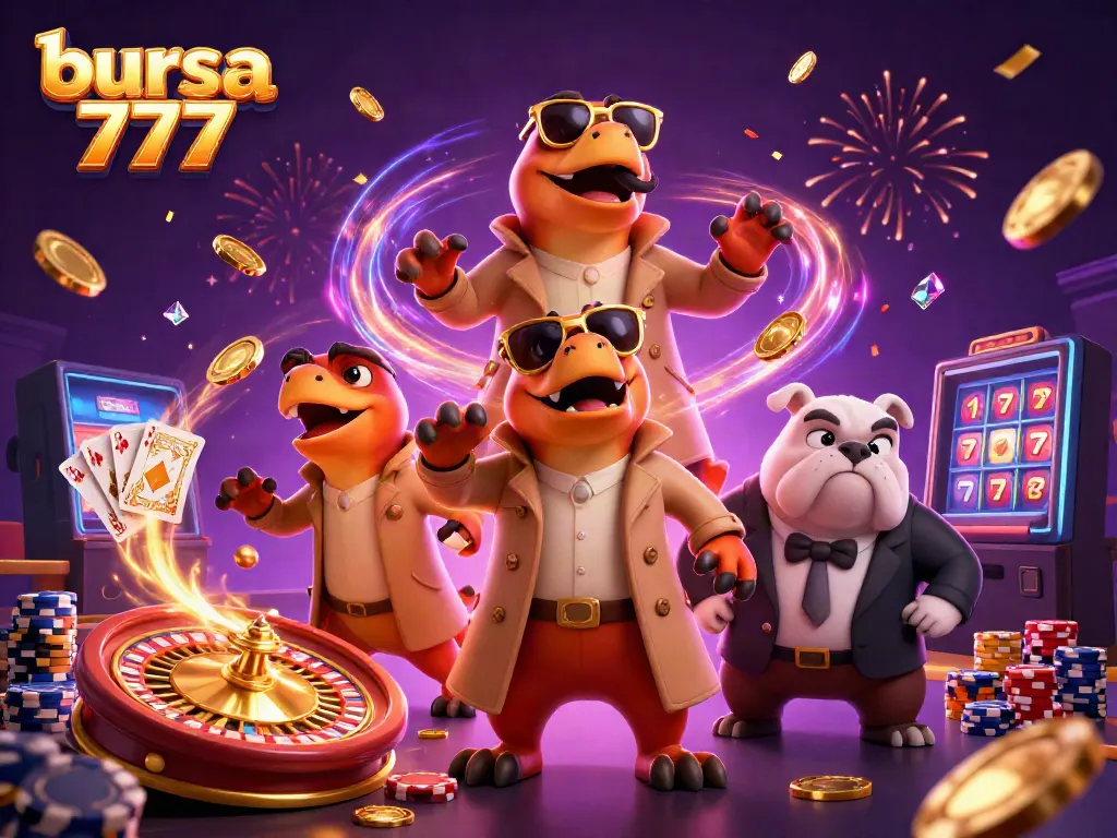 Rasakan sensasi bermain di bursa 777 dengan raptor lucu dalam trench coat dan bouncer bulldog yang mencolok.