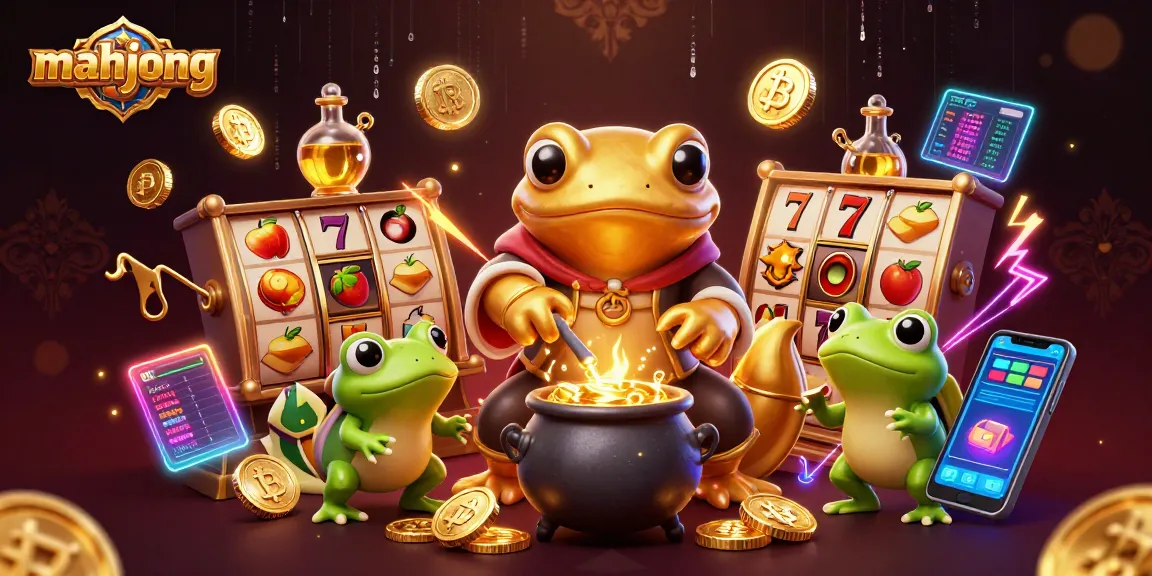 Experience mahjong gaming with dynamic slot elements and magical characters in a vibrant 3D scene.
