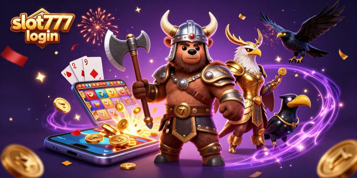 Engage with slot777 login for epic online gambling adventures with dynamic gaming visuals.