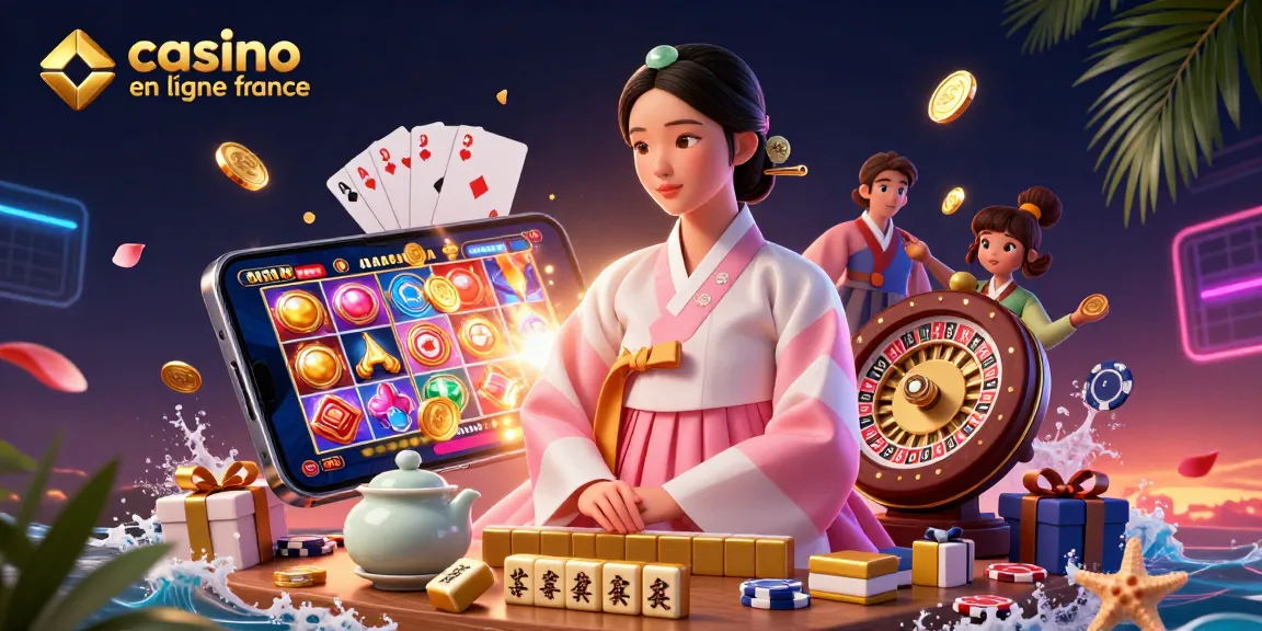 Découvrez un gameplay palpitant au casino en ligne France avec des machines à sous colorées, des éléments de poker vibrants et des décorations festives.