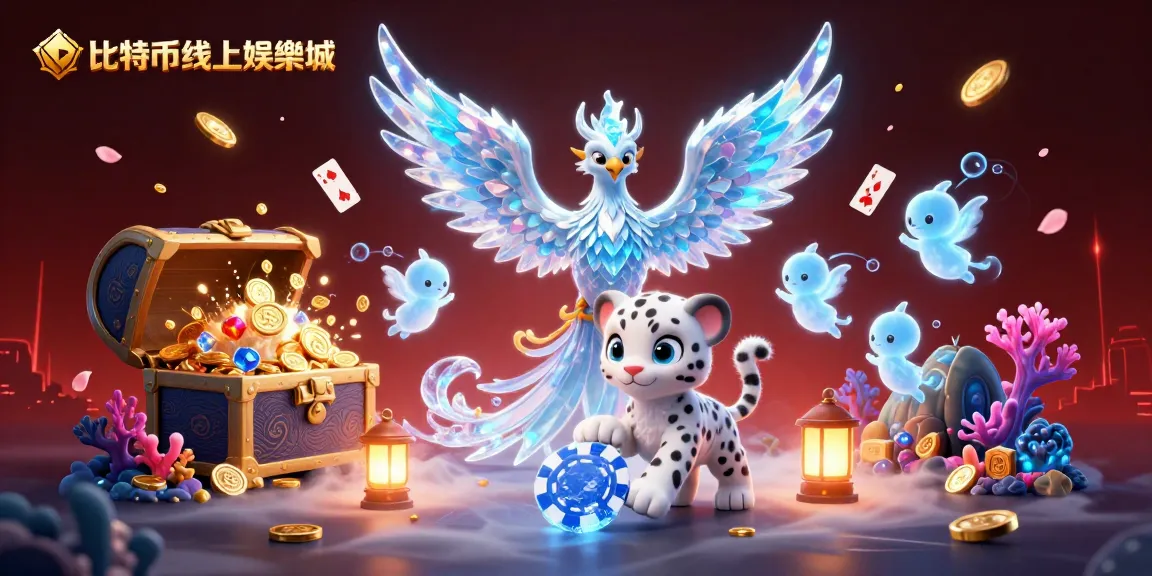 在比特幣線上娛樂城體驗刺激娛樂，與冰鳳凰、雪豹幼崽和發光冰精靈共舞！