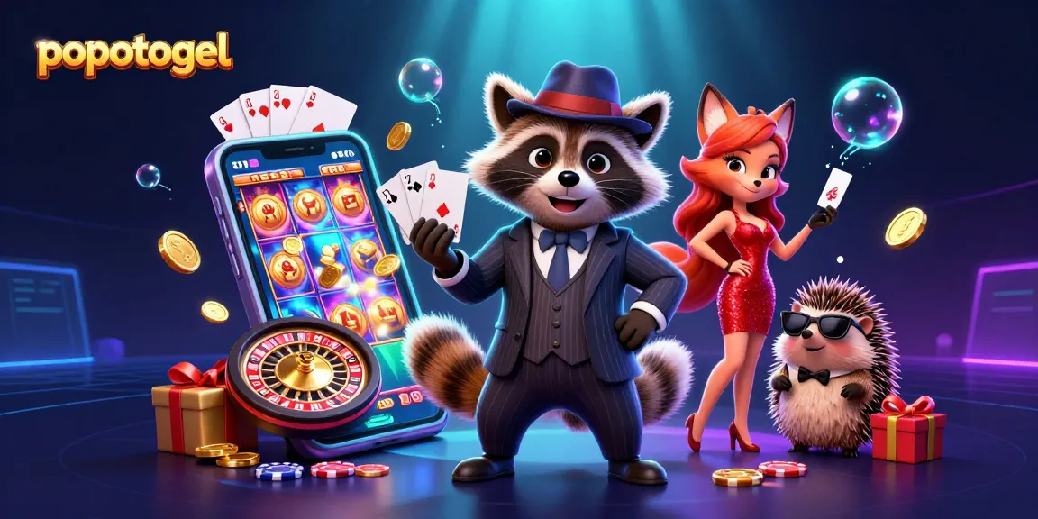 Experience thrilling gameplay with popotogel's vibrant characters and dynamic casino elements.
