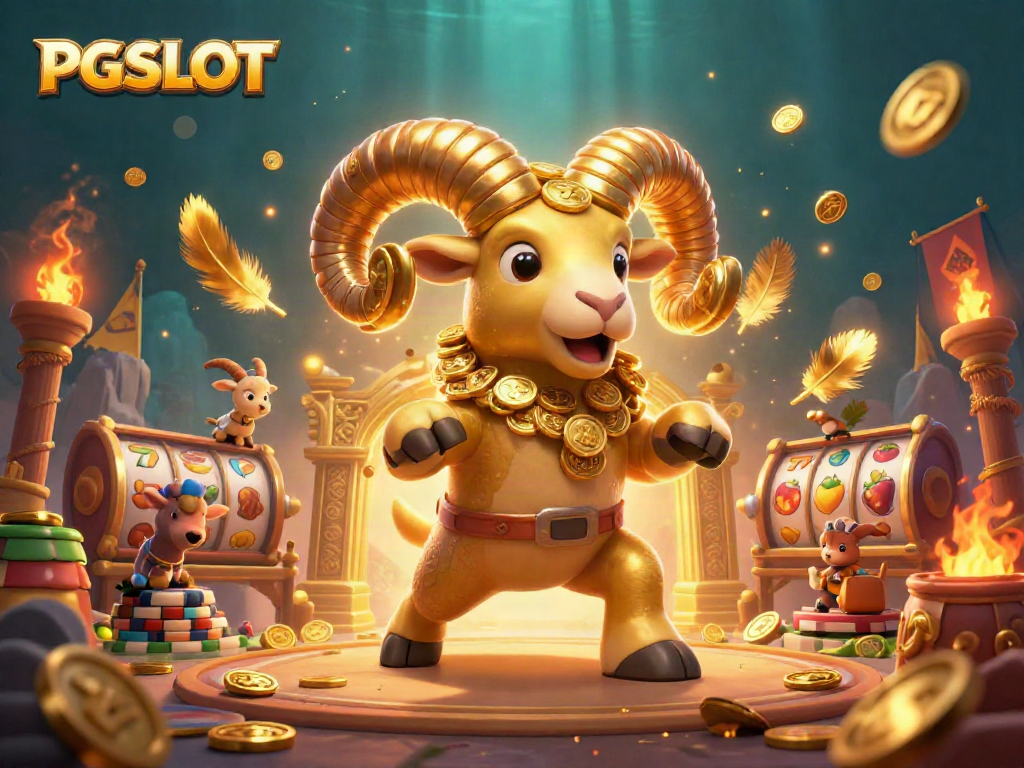 Experience the thrilling PG SLOT excitement with vibrant characters and dynamic gambling elements.