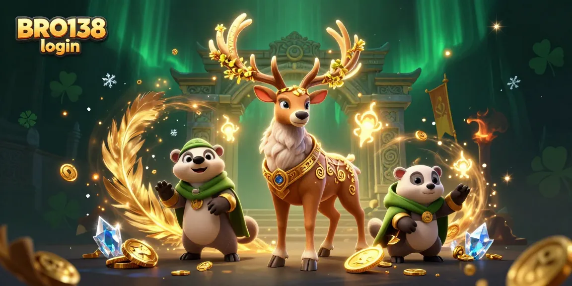 Engage with BRO138 login to access thrilling slot games amidst a mystical casino realm.