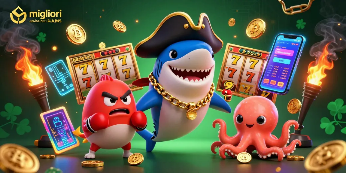 Partecipa a emozionanti giochi con i migliori casino non AAMS che mostrano personaggi vivaci ed elementi crypto.