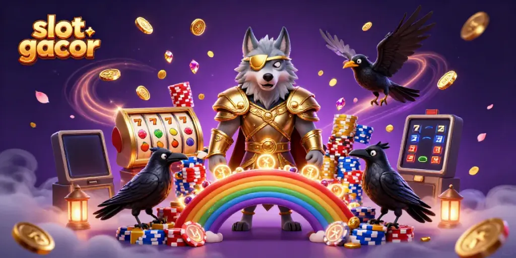 Experience the excitement of slot gacor with mythical characters and dynamic casino elements.