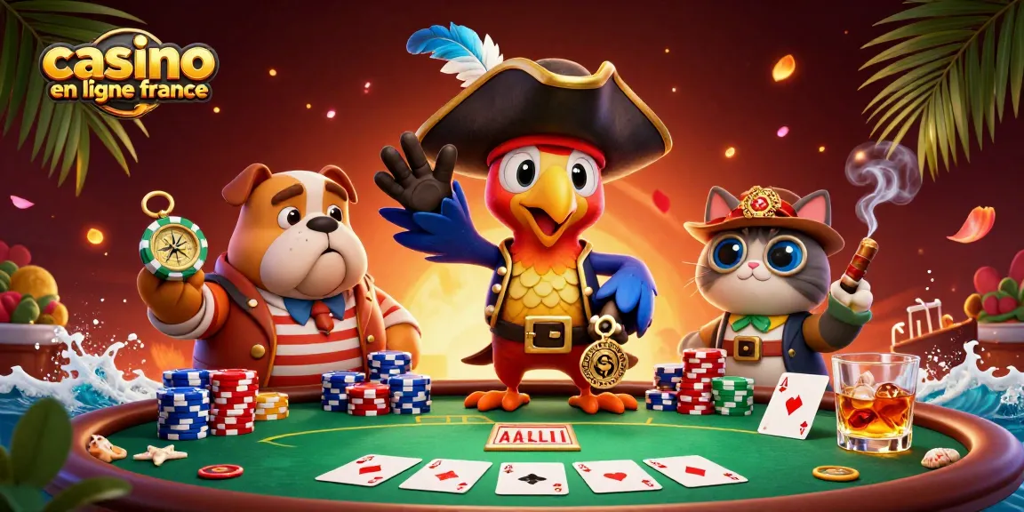 Découvrez des expériences de jeu passionnantes au casino en ligne France avec des pirates vibrants et des dynamiques de poker.
