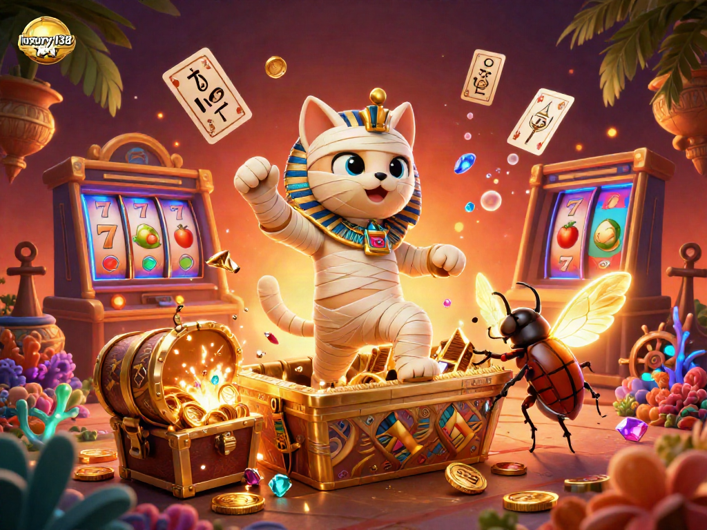 Menangkan jackpot di luxury138 dengan karakter kasino yang luar biasa dan permainan sengit!