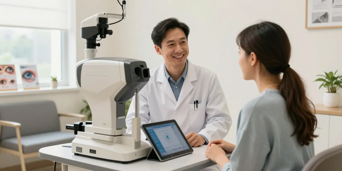 Best LASIK surgeons in Arizona discuss vision correction options in a modern clinic.