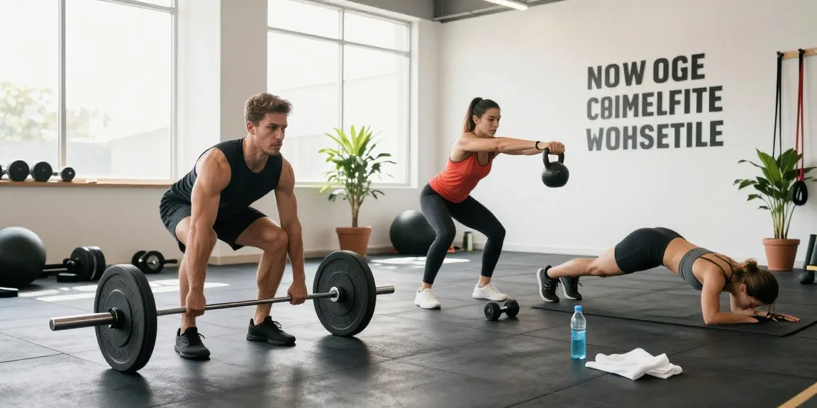 Engaging workout session at Deus Medical Shop showcasing athletes training to enhance strength and performance.