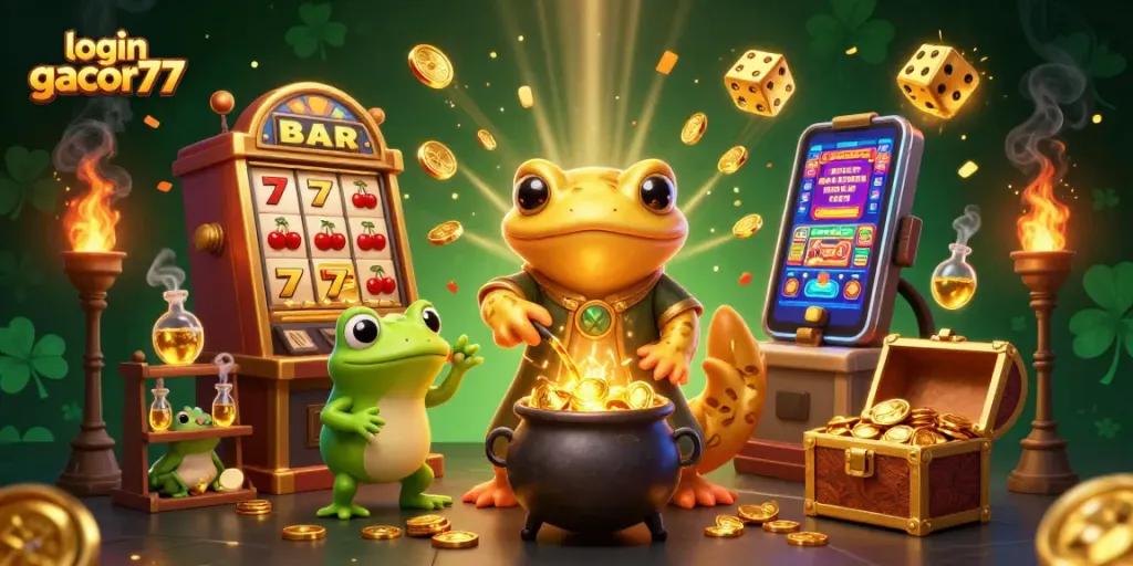 Login gacor77 untuk bermain slot dengan alchemist dan karakter ajaib yang menambah keseruan.
