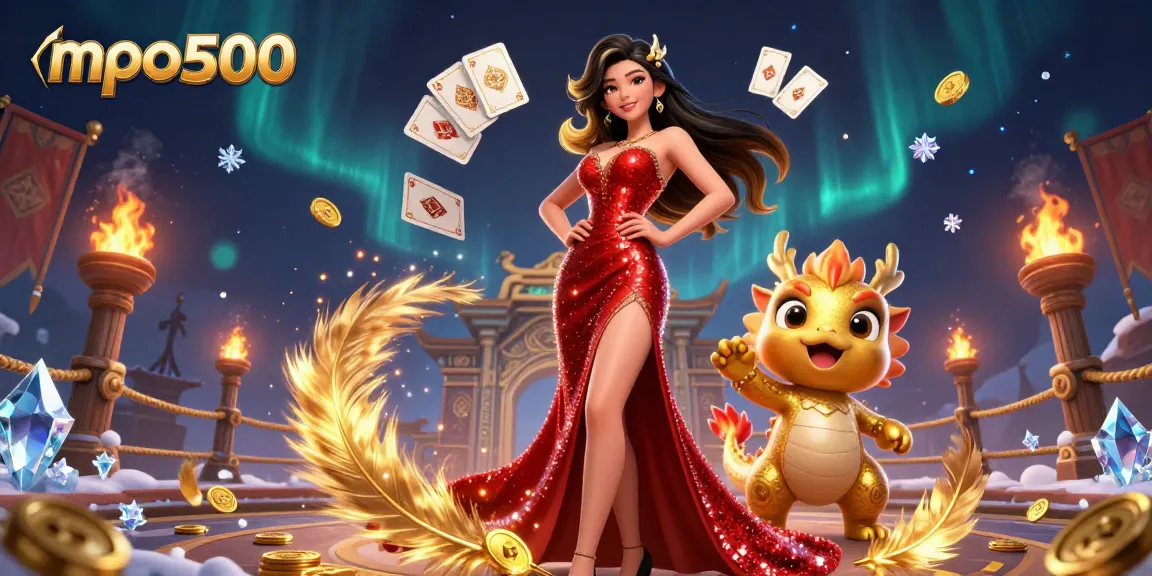 Experience the excitement of mpo500 with captivating characters and dynamic casino elements.
