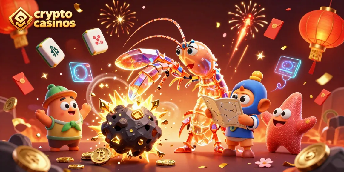Découvrez les crypto casinos avec un samouraï galactique dans un monde vibrant de jeux et de gains.