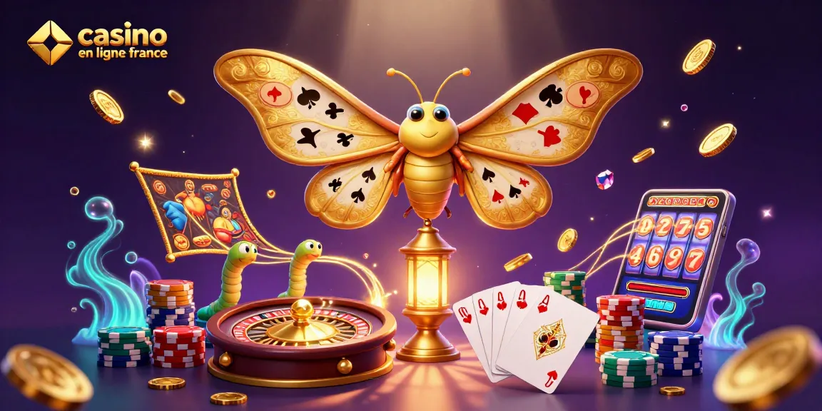 Profitez de l'excitation des casinos en ligne en France avec un décor de jeux captivant.