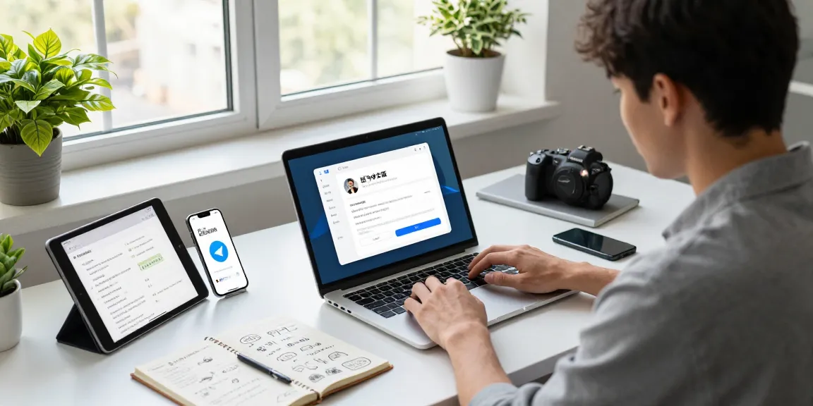 Explore the 纸飞机中文版 app in a modern tech workspace with user-friendly designs and innovative features.