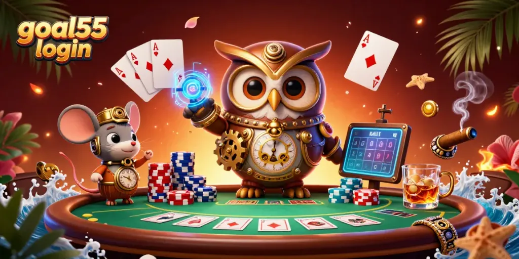 Masuk ke goal55 login dan rasakan keseruan permainan poker di dunia kasino yang memukau.