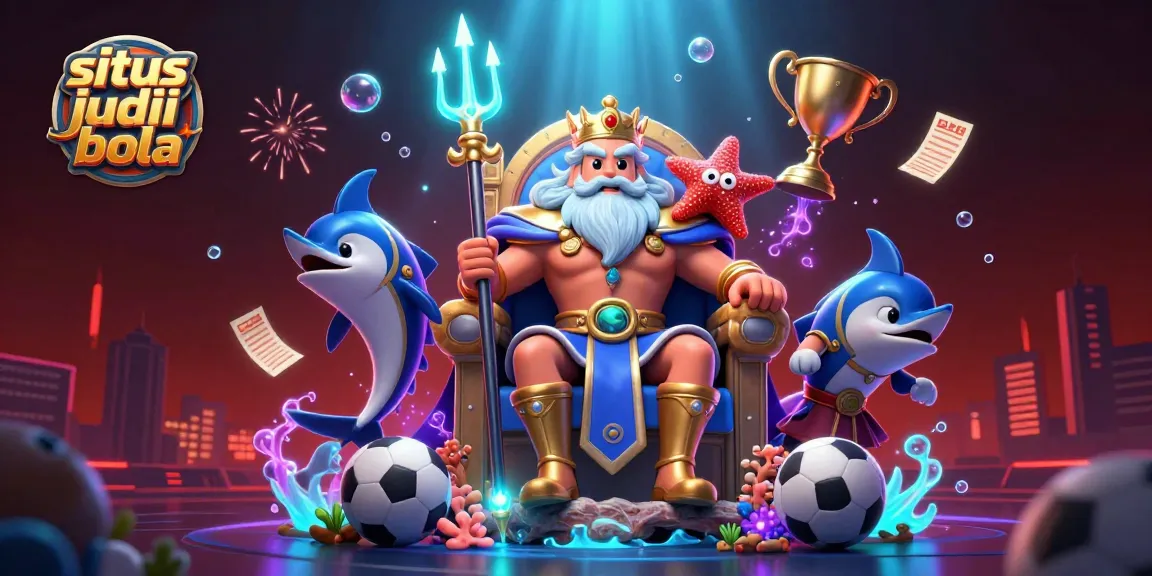 Bet on situs judi bola with immersive sports elements and vibrant scene details.